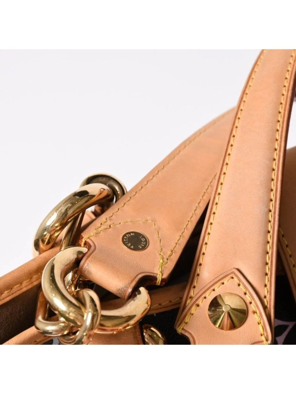 Louis Vuitton Takashi Murakami Monogram Multicolor Annie MM Shoulder Bag Noir